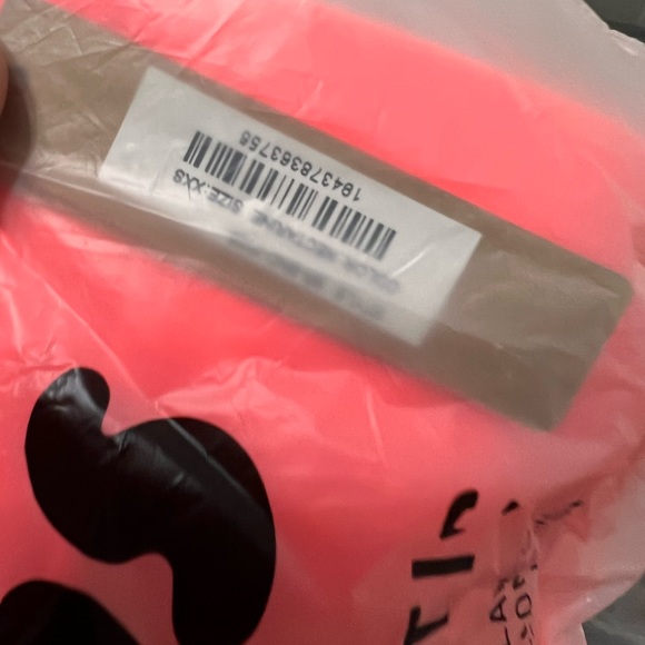 SKIMS bandeau in colour Nectarine. Size is XXS. - Picture 3 of 3